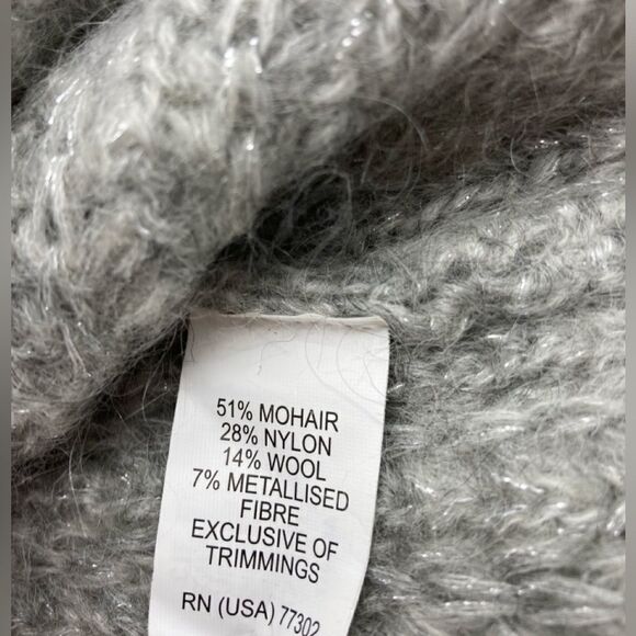 Vintage Lara Knit Kid Mohair Crystals Embellished Sweater M - Picture 12 of 12